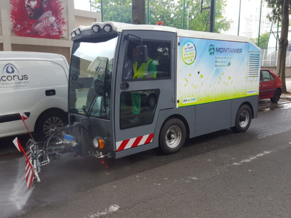 Laveuse électrique autonome