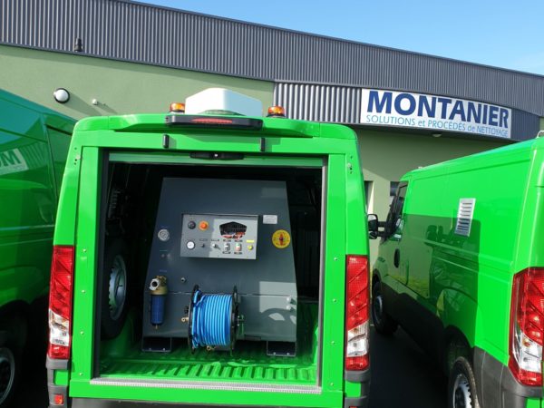 Unité de nettoyage autonome gaz