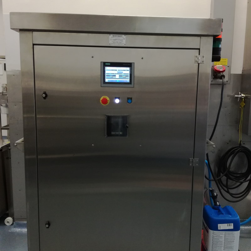 Laveur haute pression fixe par tête rotative