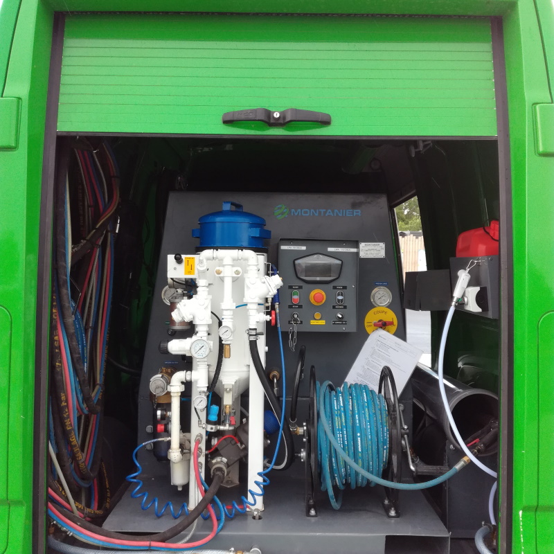 Hydrogommeur autonome haute pression gaz