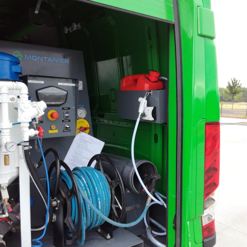 Hydrogommeur autonome haute pression gaz