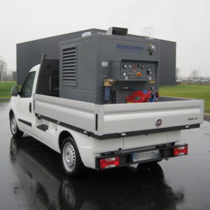 Laveur haute pression eau chaude diesel autonome carene