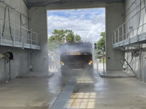 équipement de lavage