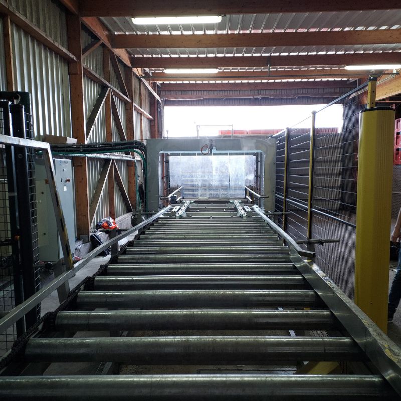 Laveur de caisse palox pour agro