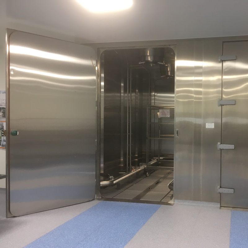 Cabine de lavage cGMP