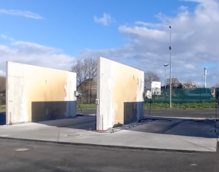 Aire de lavage collectivité