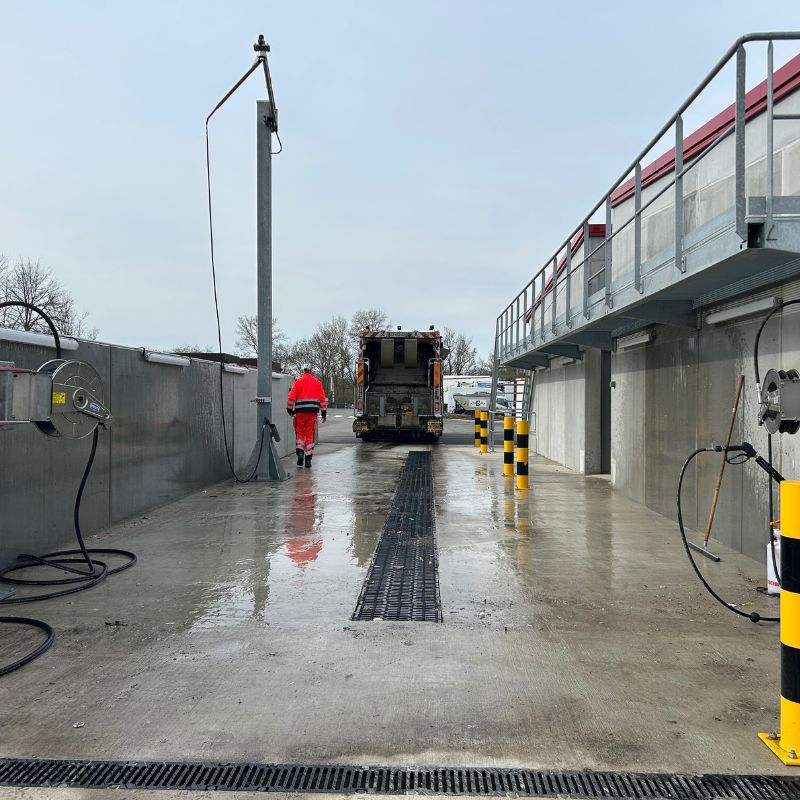 Aire de lavage BOM